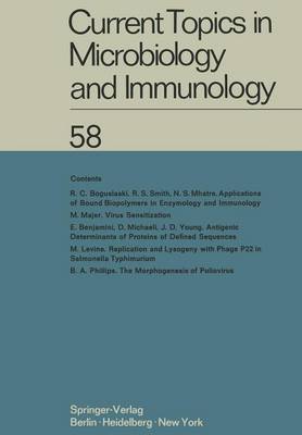 Current Topics in Microbiology and Immunology
