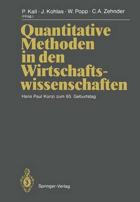 Quantitative Methoden in den Wirtschaftswissenschaften