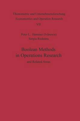 Boolean Methods in Operations Research and Related Areas