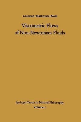 Viscometric Flows of Non-Newtonian Fluids