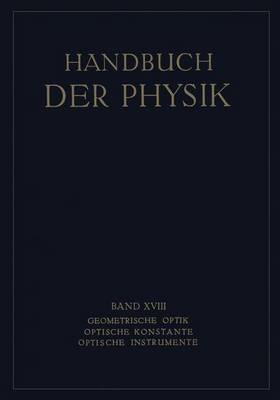 Geometrische Optik. Optische Konstante. Optische Instrumente