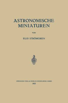 Astronomische Miniaturen