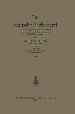 Die deutsche Seefischerei