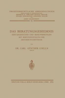 Das Beratungsgeheimnis