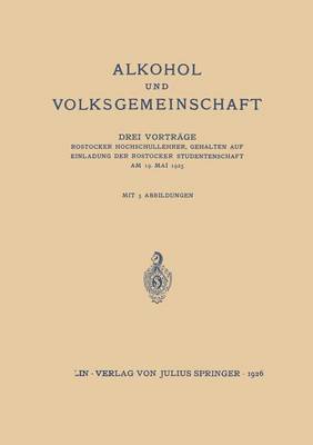 Alkohol und Volksgemeinschaft