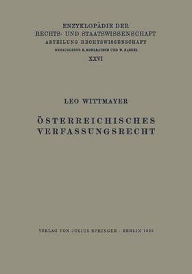 Österreichisches Verfassungsrecht