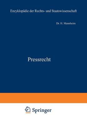 Pressrecht