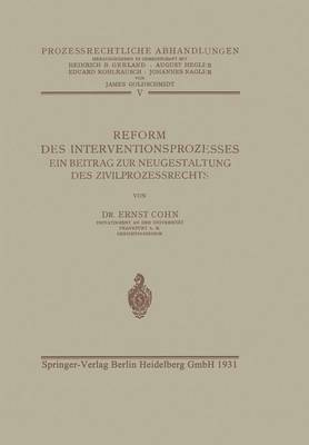 Reform des Interventionsprozesses
