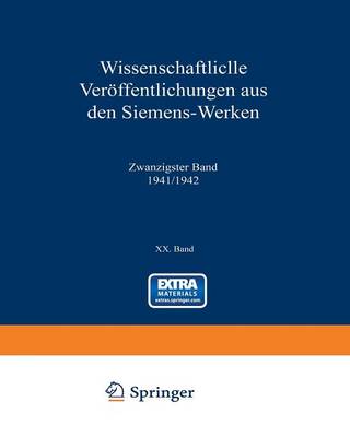 Wissenschaftliche Veröffentlichungen aus den Siemens-Werken