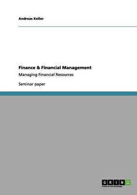 Finance & Financial Management