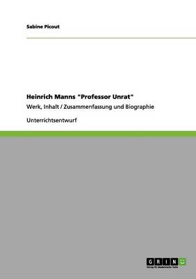 Heinrich Manns Professor Unrat