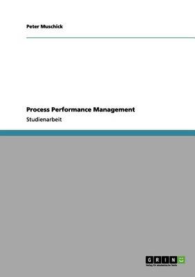 Process Performance Management