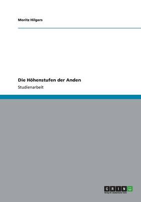 Die H henstufen Der Anden