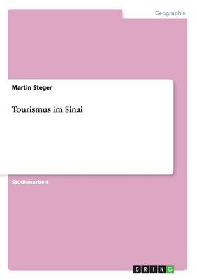 Tourismus Im Sinai