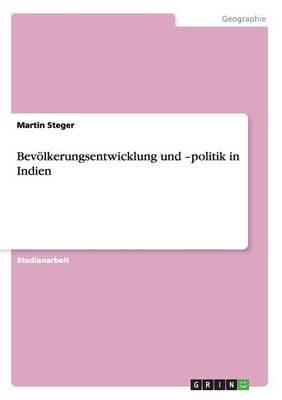 Bev lkerungsentwicklung Und -Politik in Indien