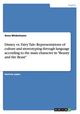 Disney vs. Fairy Tale