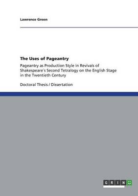 The Uses of Pageantry