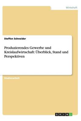 Produzierendes Gewerbe Und Kreislaufwirtschaft