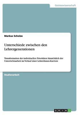 Unterschiede Zwischen Den Lehrergenerationen