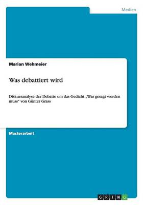 Was Debattiert Wird
