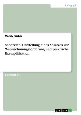 Snoezelen. Darstellung Eines Ansatzes Zur Wahrnehmungsfoerderung Und Praktische Exemplifikation