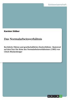 Das Normalarbeitsverh ltnis