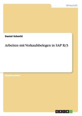 Arbeiten Mit Verkaufsbelegen in SAP R/3