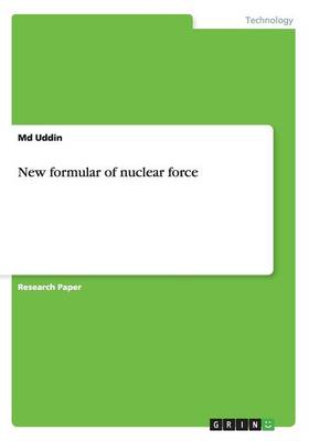 New Formula of Nuclear Force
