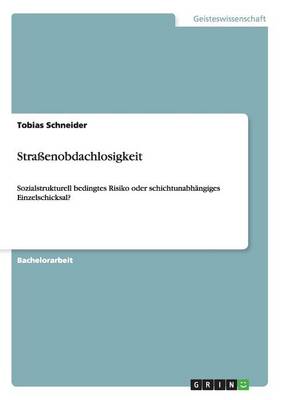 Strassenobdachlosigkeit