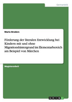 F Rderung Der Literalen Entwicklung Bei Kindern Mit Und Ohne ...