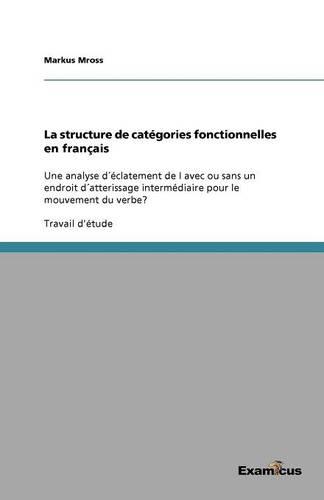La structure de catégories fonctionnelles en français
