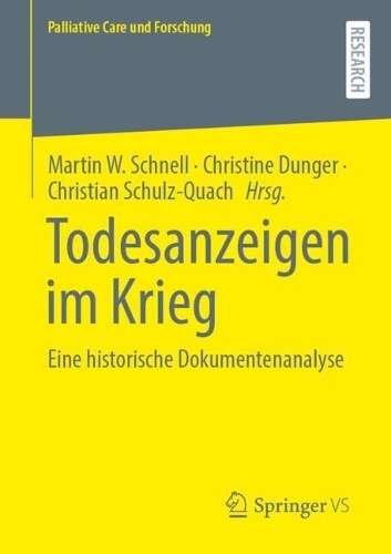 Todesanzeigen im Krieg
