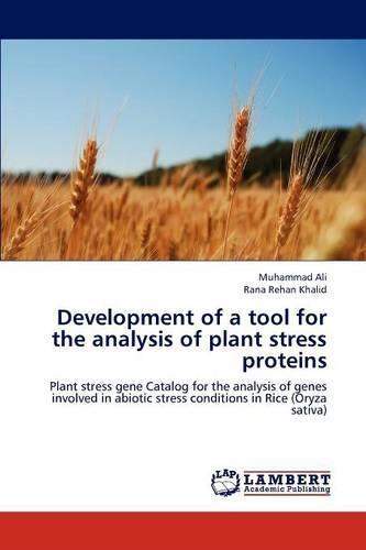 Development of a Tool for the Analysis of Plant Stress Proteins