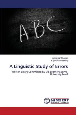 A Linguistic Study of Errors