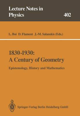 1830–1930: A Century of Geometry