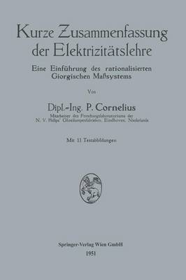 Kurze Zusammenfassung der Elektrizitätslehre