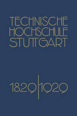 Festschrift der Technischen Hochschule Stuttgart