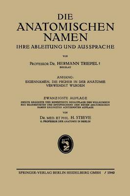 Die Anatomischen Namen