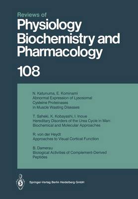Reviews of Physiology, Biochemistry and Pharmacology