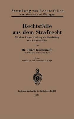 Rechtsfälle aus dem Strafrecht
