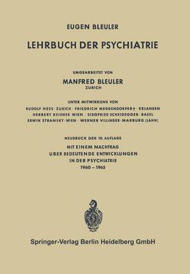 Lehrbuch der Psychiatrie