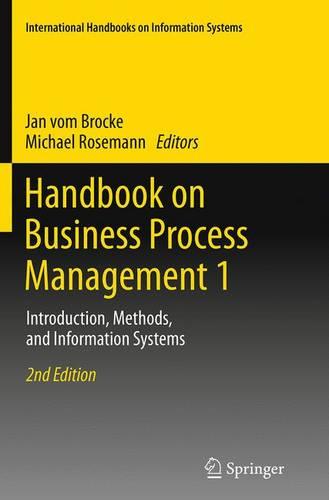 Handbook on Business Process Management 1