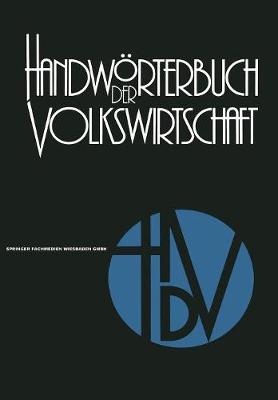 Handwörterbuch der Volkswirtschaft