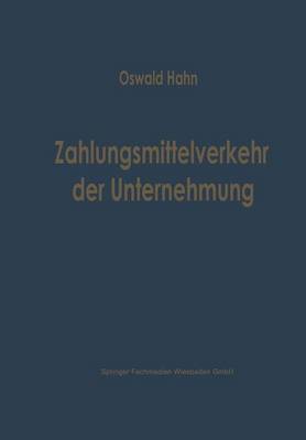 Zahlungsmittelverkehr der Unternehmung