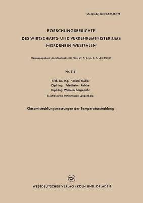 Gesamtstrahlungsmessungen der Temperaturstrahlung