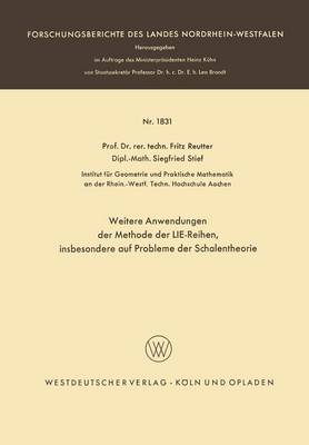 Weitere Anwendungen der Methode der LIE-Reihen