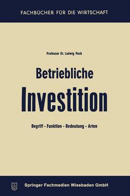 Betriebliche Investition