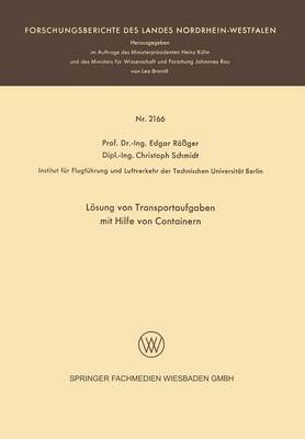 Lösung von Transportaufgaben mit Hilfe von Containern