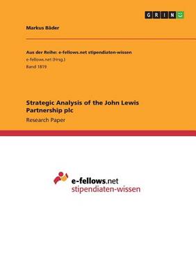 Strategic Analysis of the John Lewis Partnership Plc