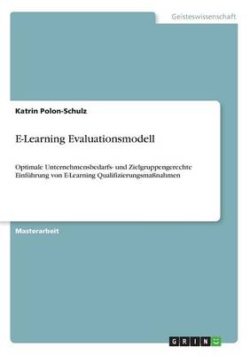 E-Learning Evaluationsmodell